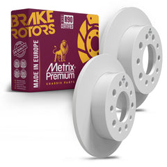 Metrix Premium Chassis Parts Rear Disc Brake Rotor Kit 92008MT OEM fit auto parts