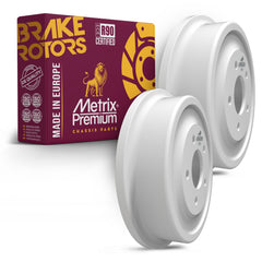 Metrix Premium Chassis Parts Rear Brake Drum Set 92033MT OEM fit auto parts