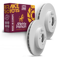 Metrix Premium Chassis Parts Front Disc Brake Rotor Kit 92042MT OEM fit auto parts