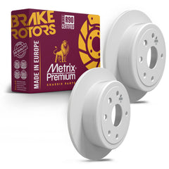 Metrix Premium Chassis Parts Rear Disc Brake Rotor Kit 92153MT OEM fit auto parts