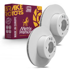 Metrix Premium Front Disc Brake Rotor Kit 92214MT OEM fit auto parts