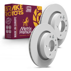Metrix Premium Rear Disc Brake Rotor Kit 92216MT OEM fit auto parts
