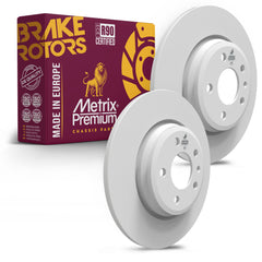Metrix Premium Rear Disc Brake Rotor Kit 92236MT OEM fit auto parts