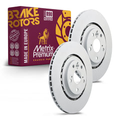 Metrix Premium Front Disc Brake Rotor Kit 92245MT OEM fit auto parts