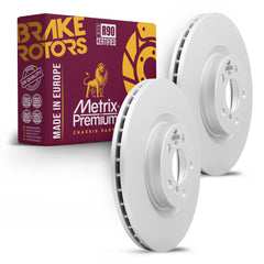 Metrix Premium Front Disc Brake Rotor Kit 92306MT OEM fit auto parts