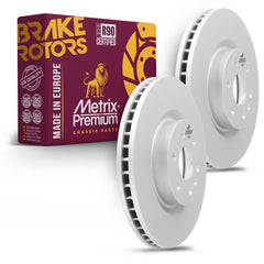 Metrix Premium Front Disc Brake Rotor Kit 92370MT OEM fit auto parts