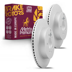 Metrix Premium Rear Disc Brake Rotor Kit 92374MT OEM fit auto parts