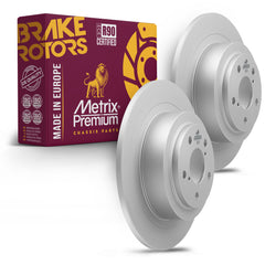 Metrix Premium Rear Disc Brake Rotor Kit 92375MT OEM fit auto parts