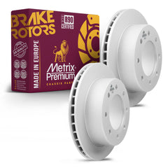 Metrix Premium Rear Disc Brake Rotor Kit 92387MT OEM fit auto parts