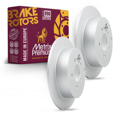 Metrix Premium Rear Disc Brake Rotor Kit 92452MT OEM fit auto parts