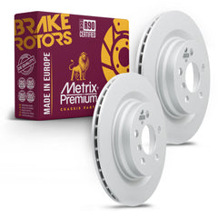 Metrix Premium Rear Disc Brake Rotor Kit 92457MT OEM fit auto parts
