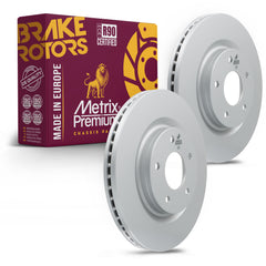 Metrix Premium Front Disc Brake Rotor Kit 92464MT OEM fit auto parts