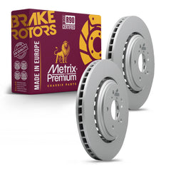 Metrix Premium Front Disc Brake Rotor Kit 92538MT OEM fit auto parts