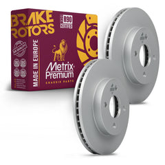 Metrix Premium Front Disc Brake Rotor Kit 92552MT OEM fit auto parts