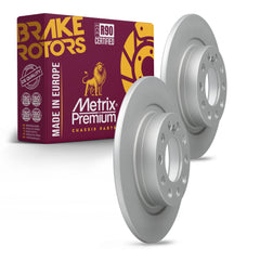 Metrix Premium Rear Disc Brake Rotor Kit 92573MT OEM fit auto parts