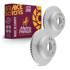 Metrix Premium Front Disc Brake Rotor Kit 92587MT OEM fit auto parts