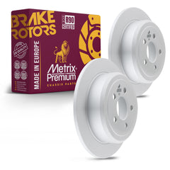 Metrix Premium Rear Disc Brake Rotor Kit 92590MT OEM fit auto parts