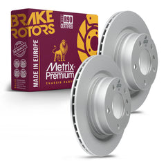 Metrix Premium Rear Disc Brake Rotor Kit 92626MT OEM fit auto parts