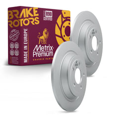 Metrix Premium Rear Disc Brake Rotor Kit 92660MT OEM fit auto parts