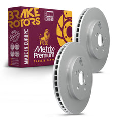Metrix Premium Front Disc Brake Rotor Kit 92682MT OEM fit auto parts