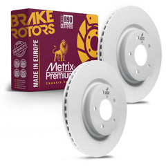 Metrix Premium Front Disc Brake Rotor Kit 92712MT OEM fit auto parts