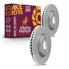 Metrix Premium Front Disc Brake Rotor Kit 92751MT OEM fit auto parts