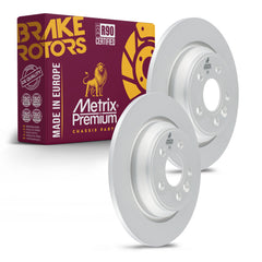 Metrix Premium Rear Disc Brake Rotor Kit 92758MT OEM fit auto parts
