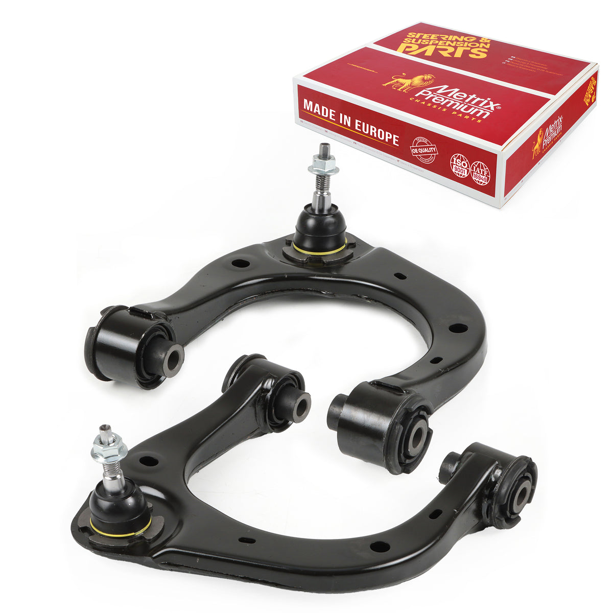 Metrix Premium Chassis Parts Front Left & Right Upper Control Arm and Ball Joint Assembly Kit 92806MT OEM fit auto parts
