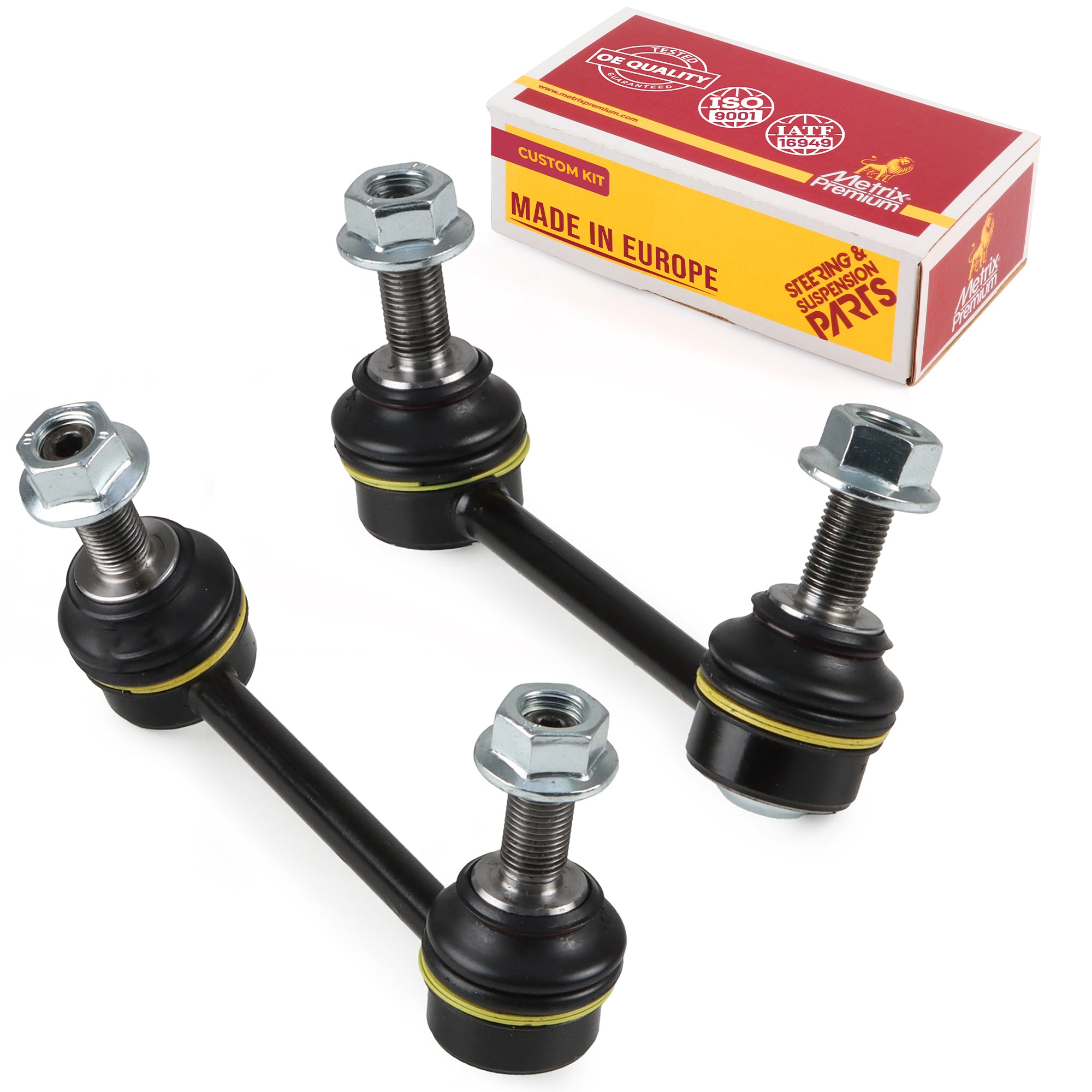 Metrix Premium Chassis Parts 2 PC Rear Left & Right Stabilizer Bar Link Kit 92812MT OEM fit auto parts