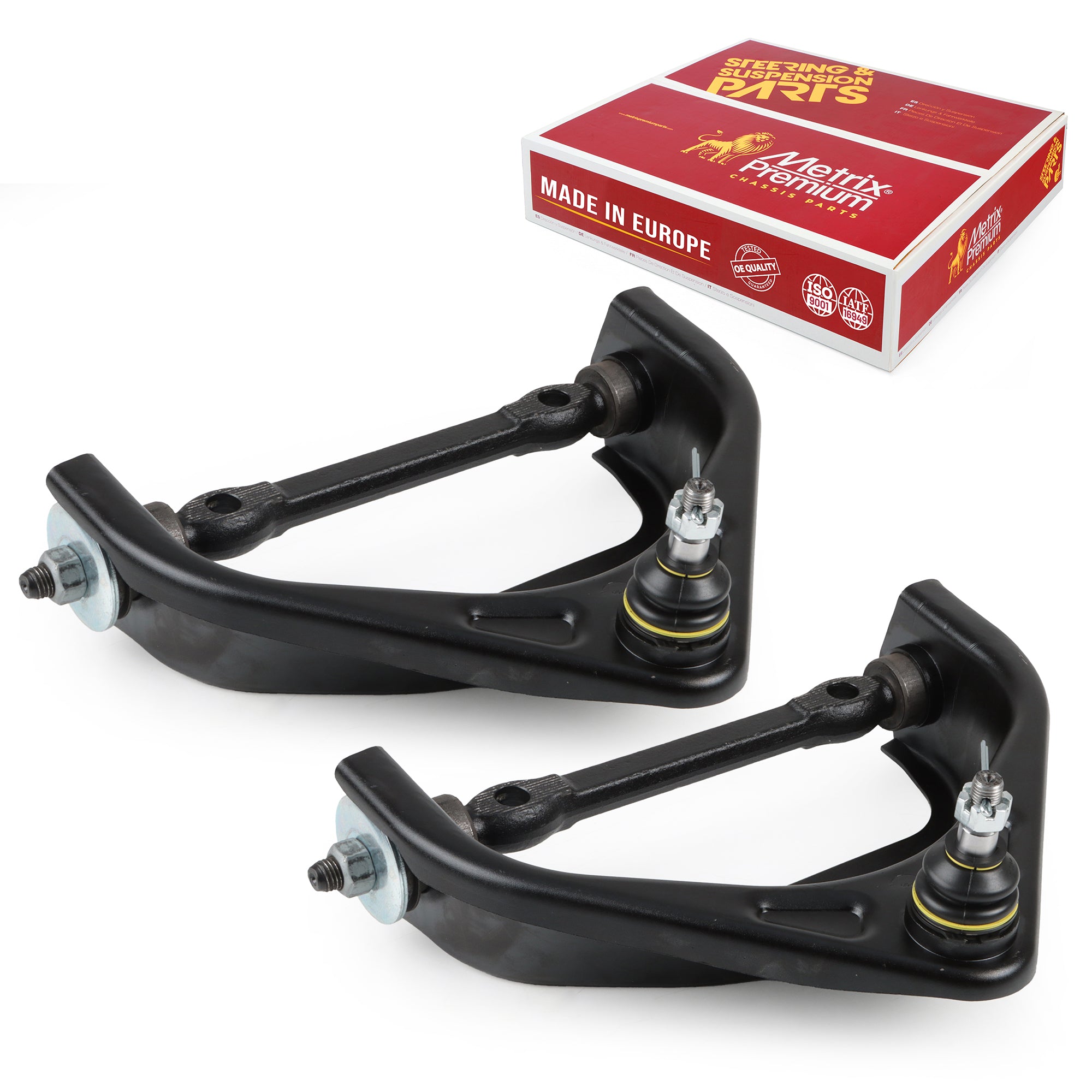 Metrix Premium Chassis Parts Front Upper Control Arm and Ball Joint Assembly Kit 92845MT for DODGE