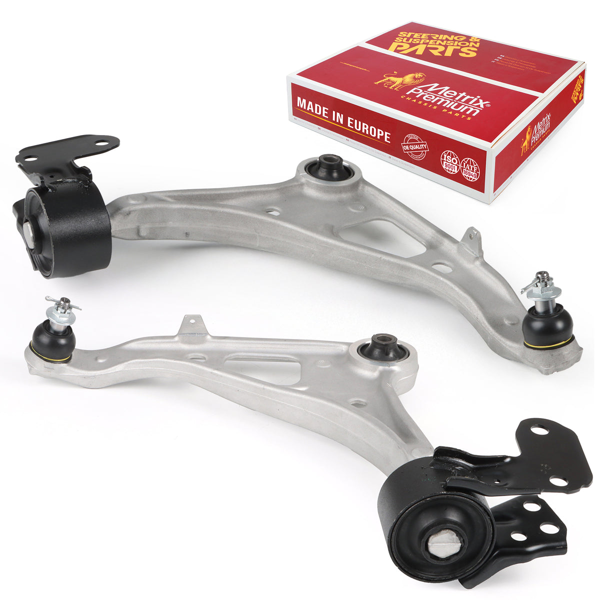 Metrix Premium Chassis Parts Front Left & Right Lower Control Arm and Ball Joint Assembly Kit 92849MT for ACURA, HONDA