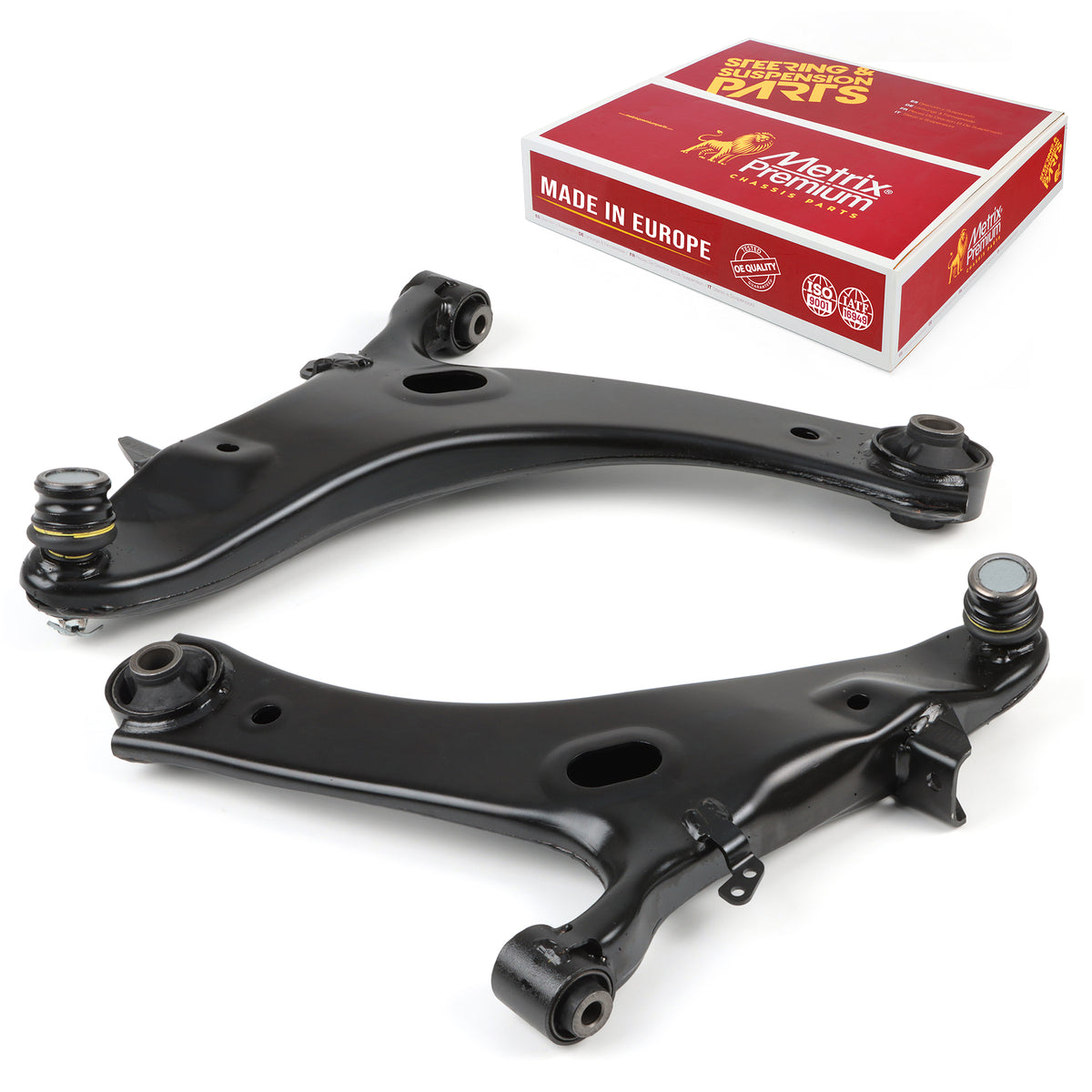 Metrix Premium Chassis Parts 2 PC Front Left & Right Lower Control Arm and Ball Joint Assembly Kit 92939MT OEM fit auto parts