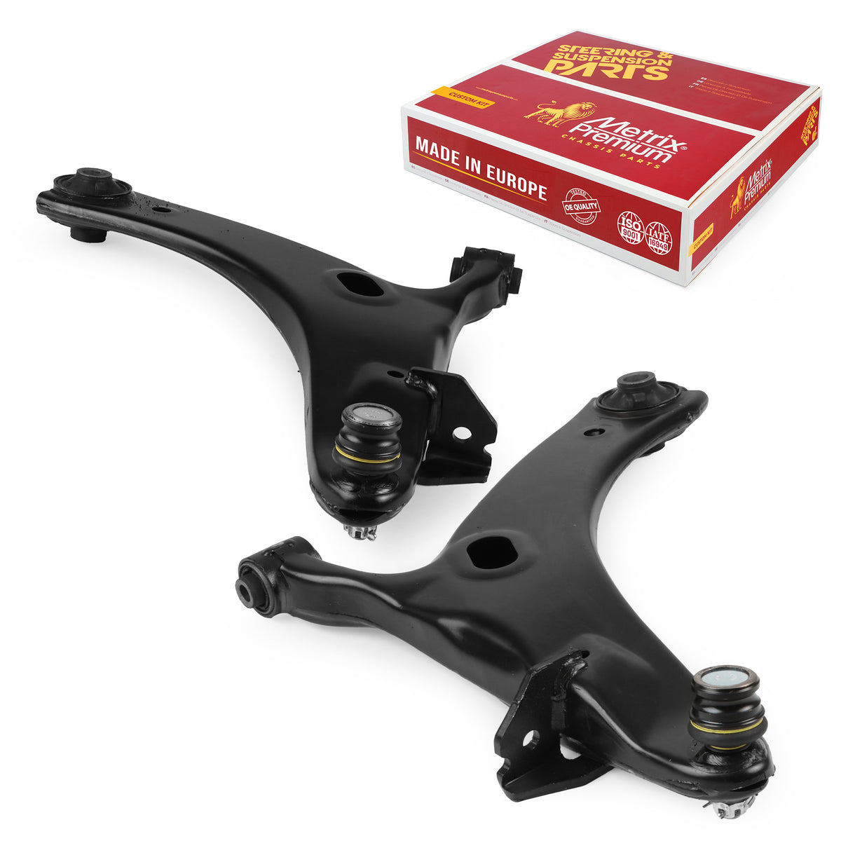 Metrix Premium Chassis Parts 2 PC Front Left & Right Lower Control Arm and Ball Joint Assembly Kit 92940MT OEM fit auto parts