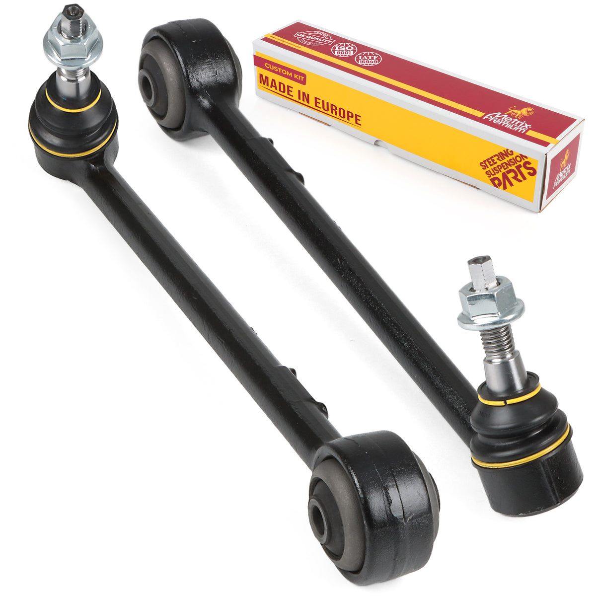 Metrix Premium Chassis Parts 2 PC Front Left & Right Lower Rearward Control Arm And Ball Joint Assembly Kit 92949MT OEM fit auto parts