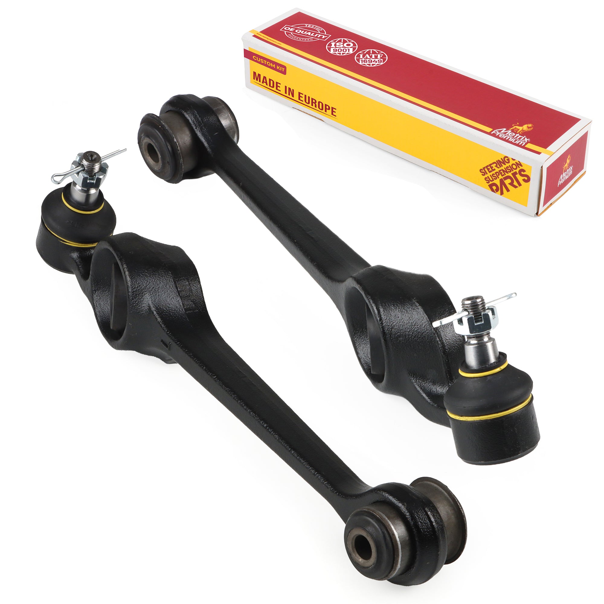 Metrix Premium Chassis Parts 2 PC Front Left & Right Lower Control Arm And Ball Joint Assembly Kit 92955MT OEM fit auto parts