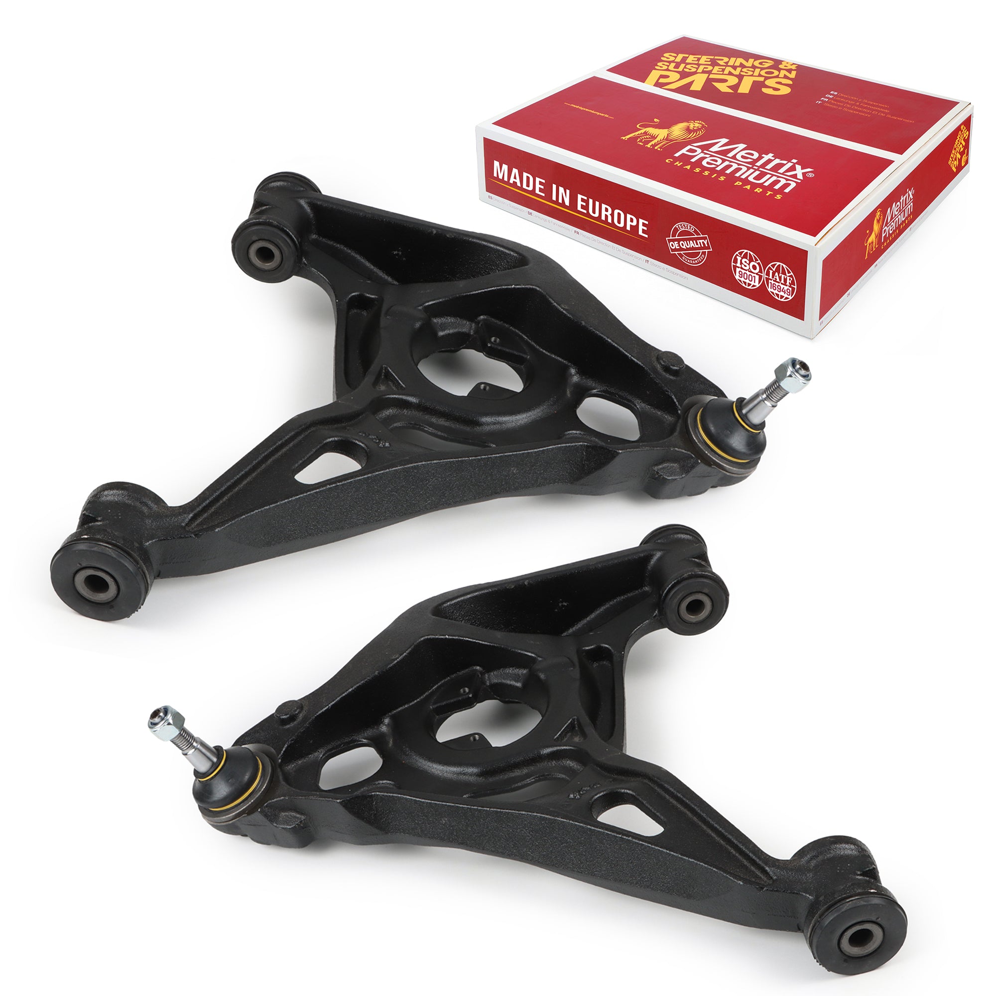 Metrix Premium Front Left & Right Lower Control Arm and Ball Joint Assembly Kit 92991MT OEM fit auto parts