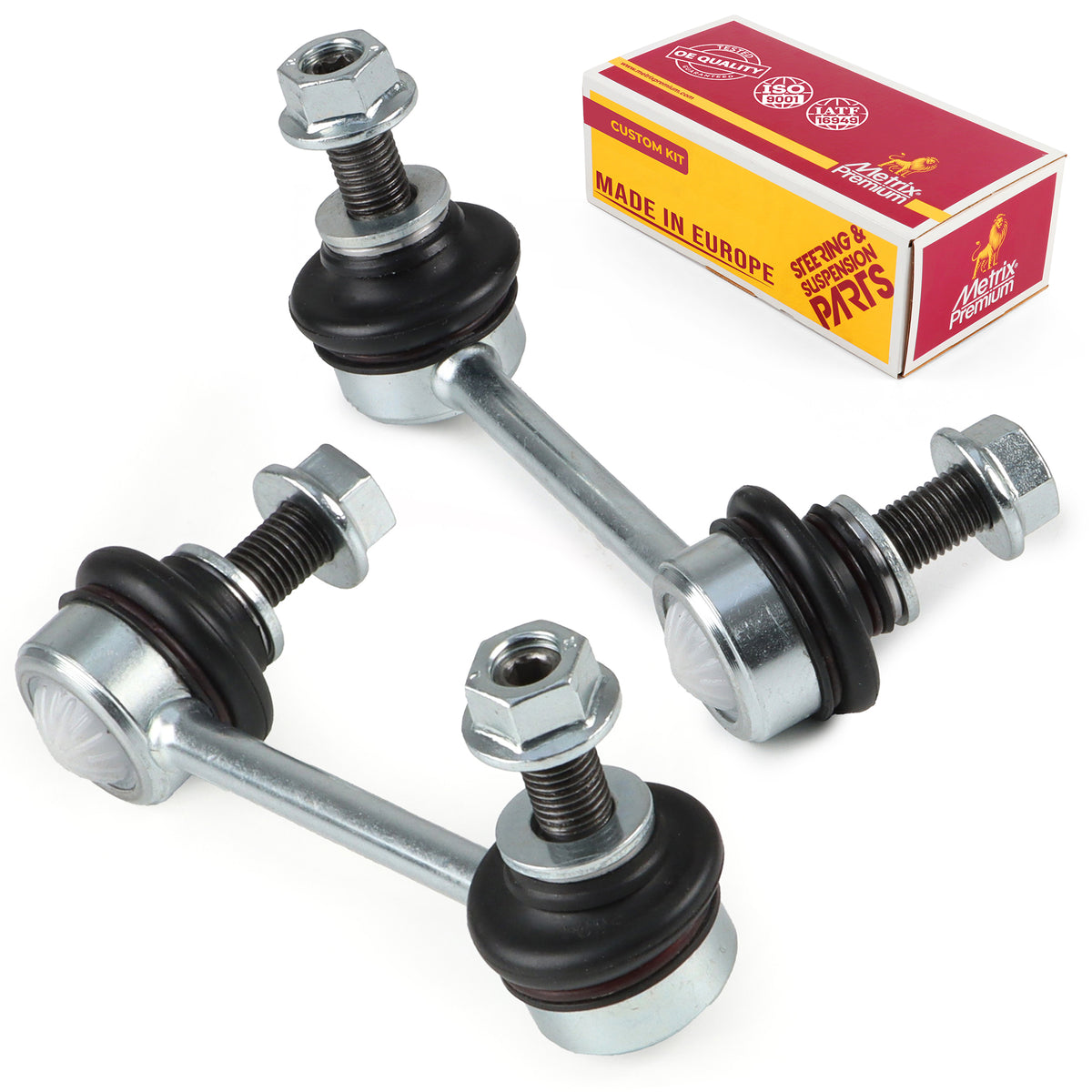 Metrix Premium Chassis Parts 2 PC Rear Left & Right Stabilizer Bar Link Kit 95055MT OEM fit auto parts