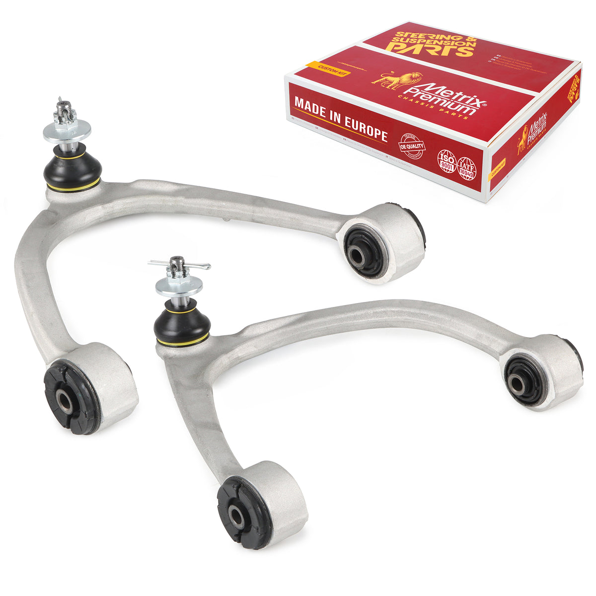 Metrix Premium Chassis Parts Front Left & Right Upper Control Arm and Ball Joint Assembly Kit 95064MT OEM fit auto parts