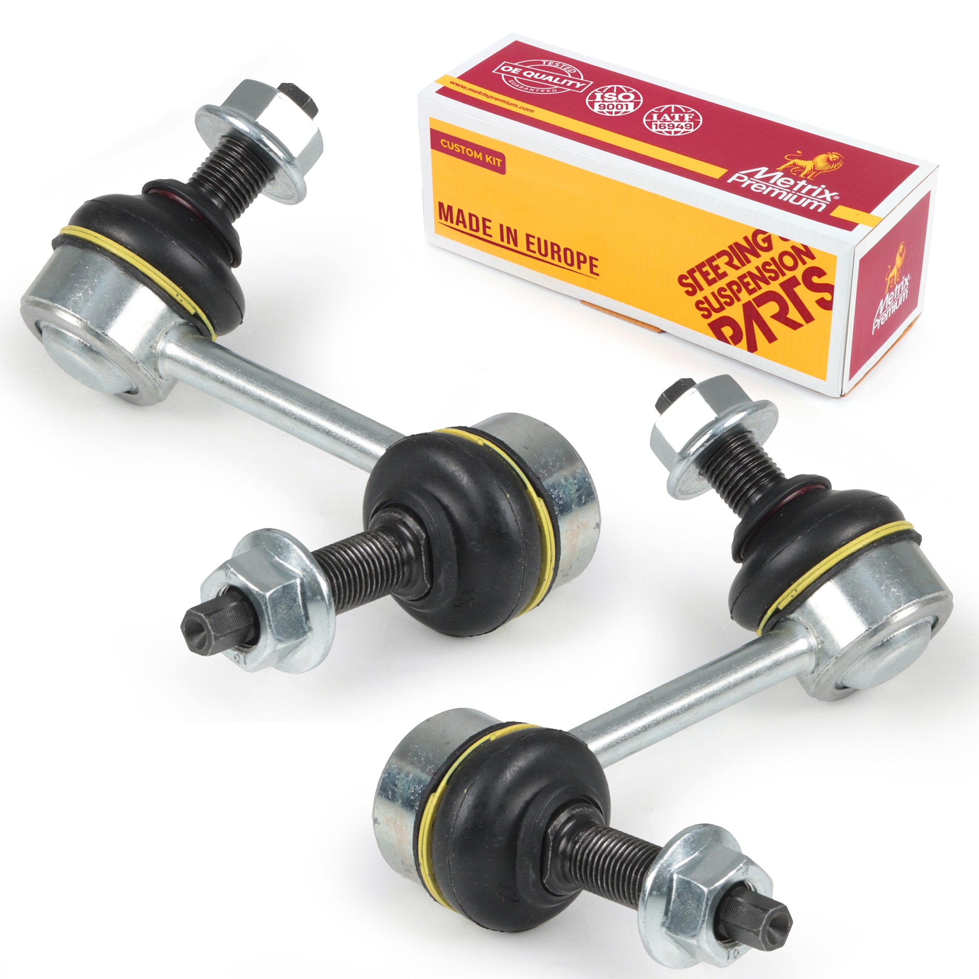 Metrix Premium Chassis Parts Rear Left & Right Stabilizer Bar Link Kit 95066MT OEM fit auto parts