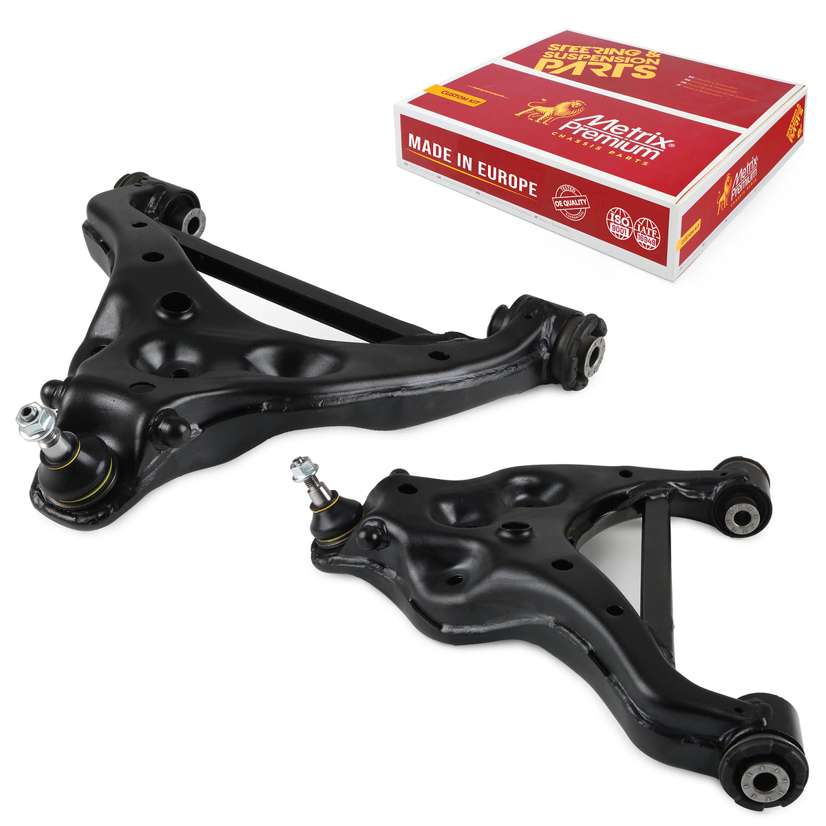 Metrix Premium Chassis Parts 2 PC Front Left & Right Lower Control Arm and Ball Joint Assembly Kit 95089MT OEM fit auto parts
