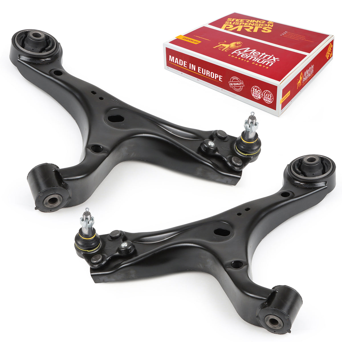 Metrix Premium Chassis Parts 2 PC Front Left & Right Lower Control Arm and Ball Joint Assembly Kit 95146MT OEM fit auto parts