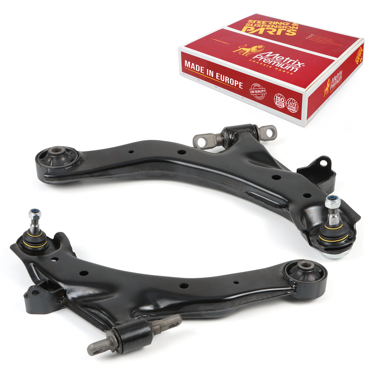 Metrix Premium Chassis Parts 2 PC Front Left & Right Lower Control Arm and Ball Joint Assembly Kit 95164MT OEM fit auto parts