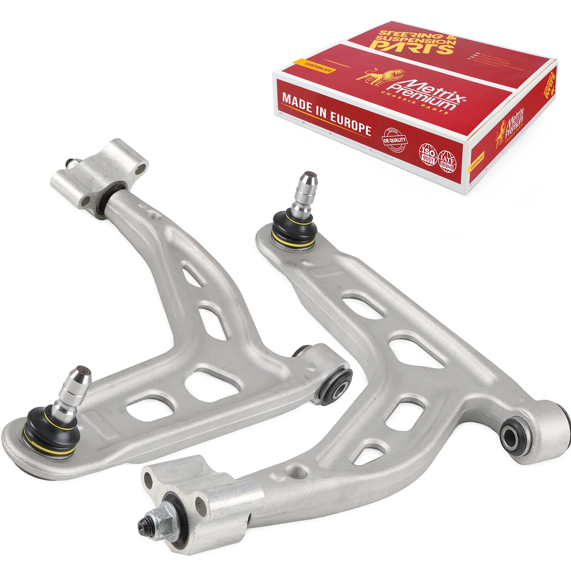 Metrix Premium Chassis Parts Rear Left & Right Upper Control Arm and Ball Joint Assembly Kit 95192MT OEM fit auto parts
