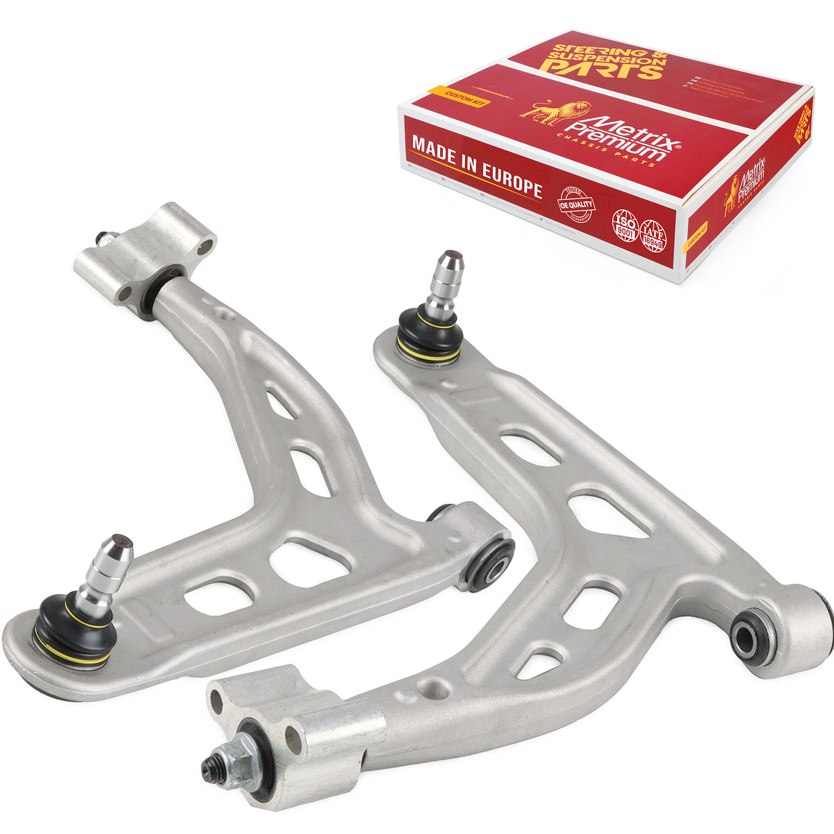 Metrix Premium Chassis Parts Rear Left & Right Upper Control Arm and Ball Joint Assembly Kit 95192MT OEM fit auto parts