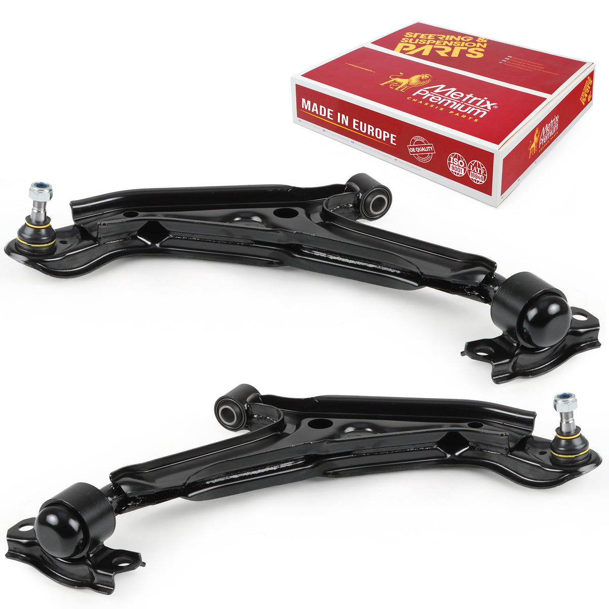 Metrix Premium Chassis Parts Front Left & Right Lower Control Arm and Ball Joint Assembly Kit 95683MT for INFINITI