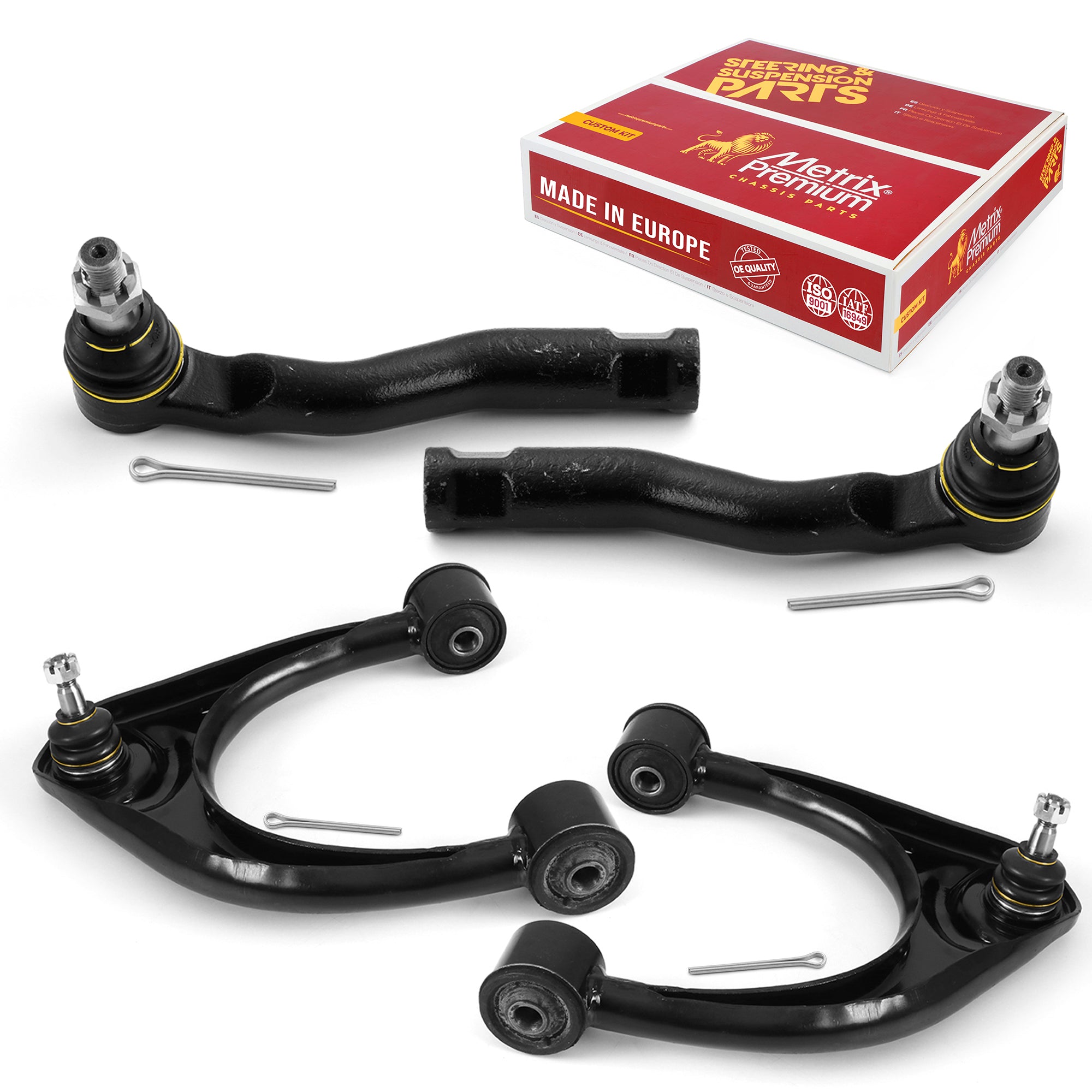 Metrix Premium 4 PC Control Arm and Outer Tie Rod End Kit 96444MT
