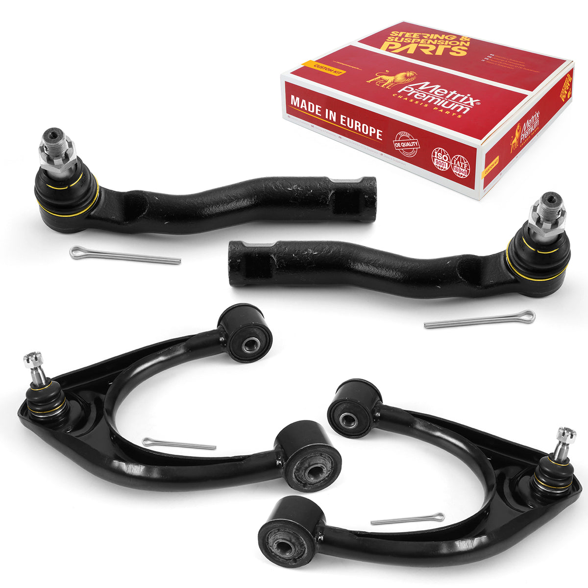 Metrix Premium 4 PC Control Arm and Outer Tie Rod End Kit 96444MT