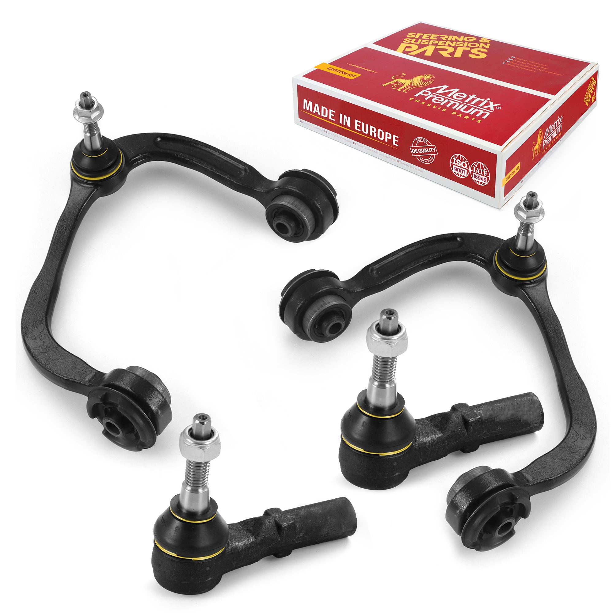 Metrix Premium 4 PC Control Arm and Outer Tie Rod End Kit 96455MT