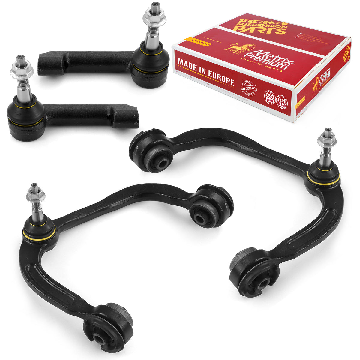 Metrix Premium 4 PC Control Arm and Outer Tie Rod End Kit 96471MT