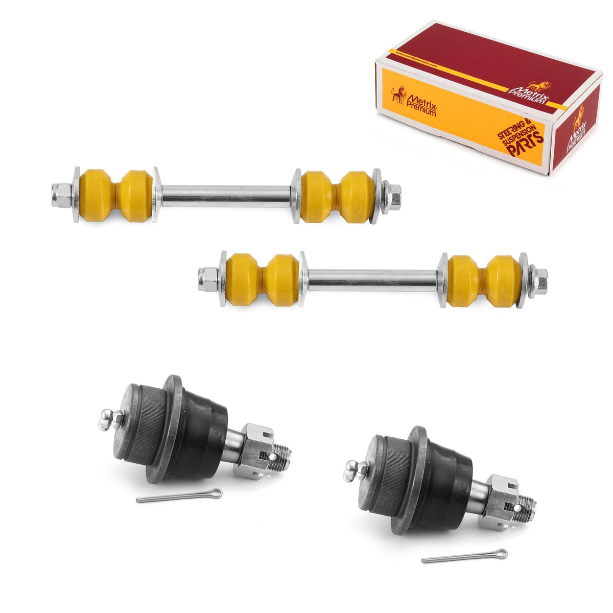 Metrix Premium 4 PC Stabilizer Bar Link and Lower Ball Joint Kit 96882MT